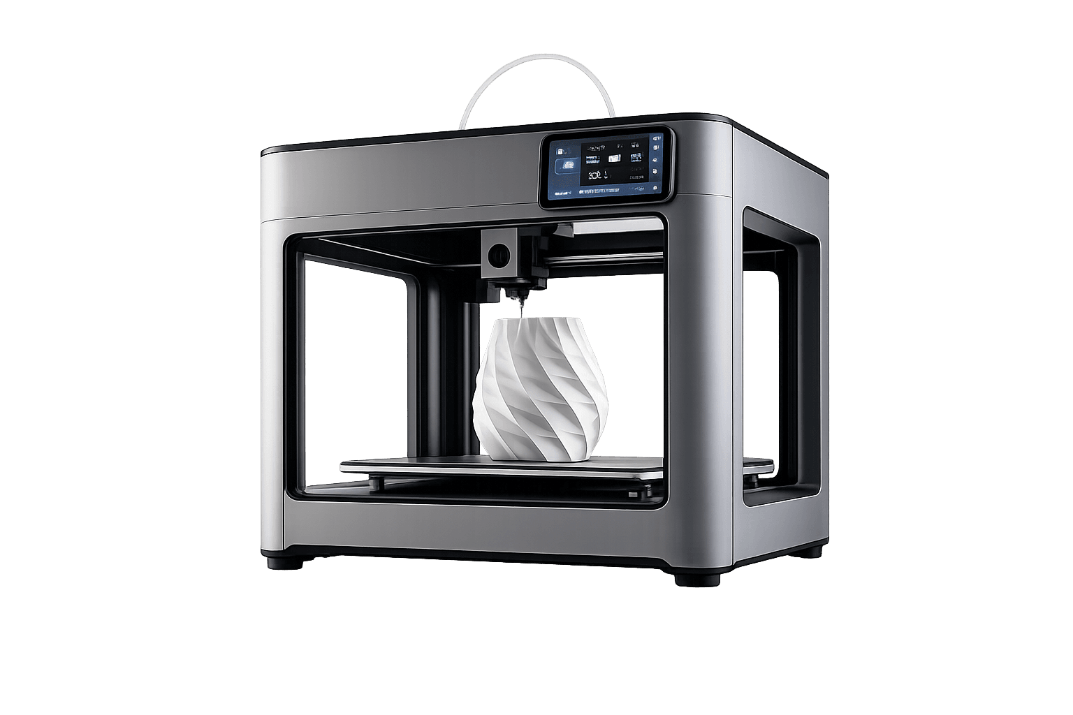 3D-Drucker beim Druck einer Vase